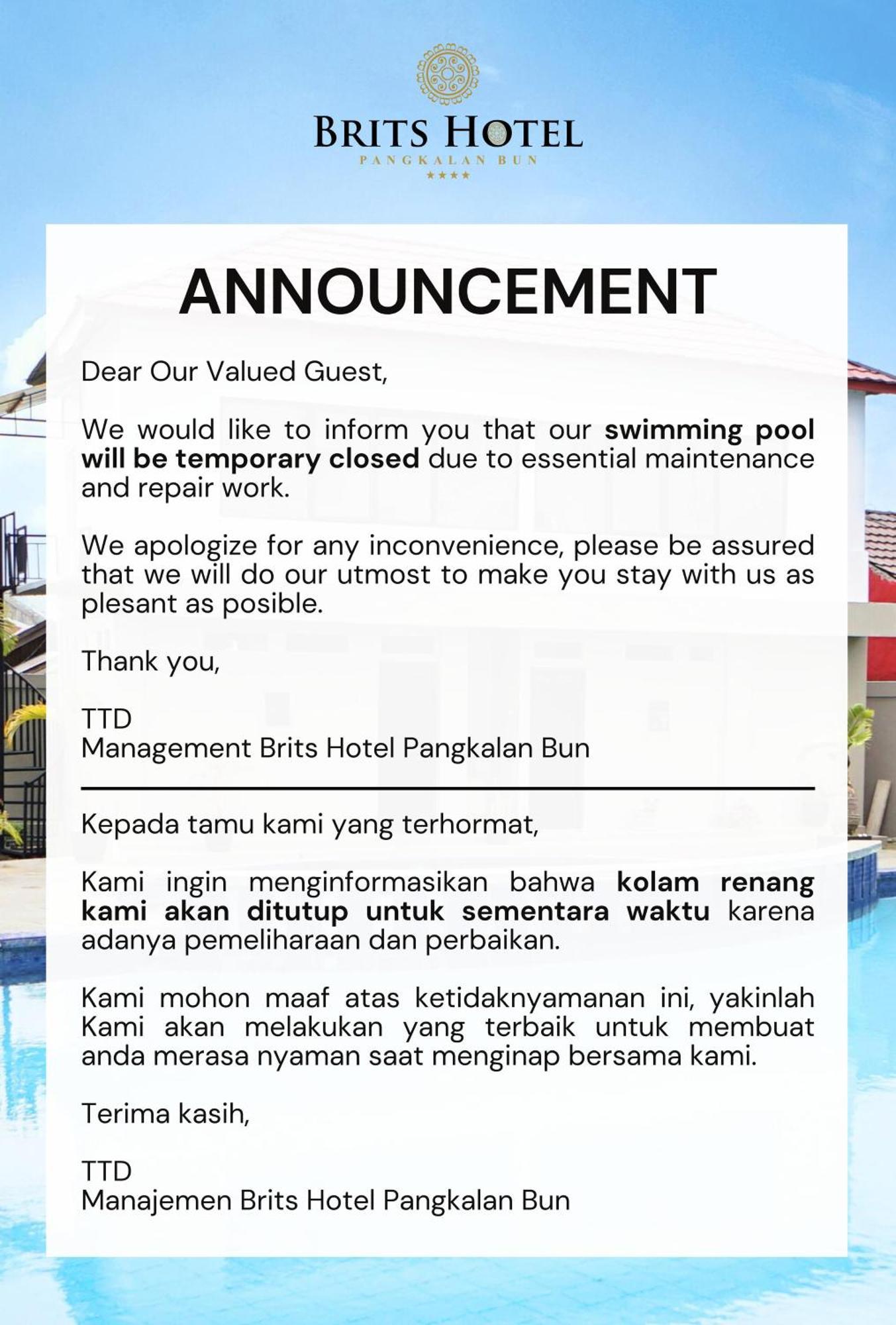 Brits Hotel 庞卡兰布翁 外观 照片